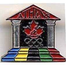 Athens Olympic Temple Pins 