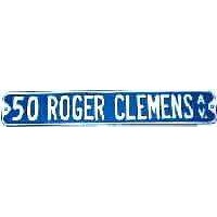 Roger Clemens Street Sign