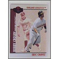 Eric Chavez / Bobby Crosby Topps Co-Signers 2008