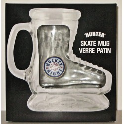 20 oz Skate Glass with Hockey Night in Canada Logo