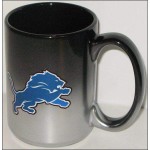 Detroit Lions Two-Toned Chrome Colour Coffee Mug