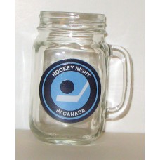 Mason Jar with handle and HNIC Logo
