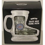 20 oz Skate Glass with Hockey Night in Canada Logo