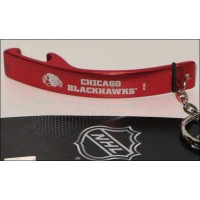 Chicago Black Hawks Bottle Opener Key Chain