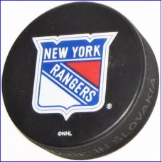 New York Rangers NHL Puck