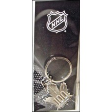 Toronto Maple Leafs Centennial Key Chain Logo