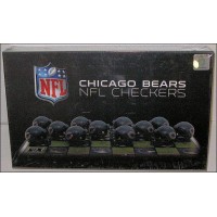 Chicago Bears Helmet Checker Set 