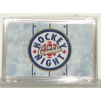 Fridge Magnet with Hockey Night in Canada Logo