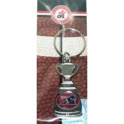 Grey Cup Trophy Key Chain Montreal Alouettes