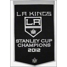 LA Kings 2012 Champion Dynasty Wool Banner