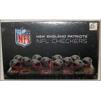 New England Patriots Helmet Checker Set 