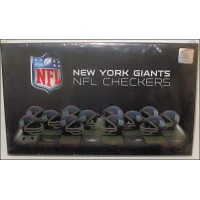 New York Giants Helmet Checker Set 