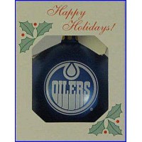 Edmonton Oilers Xmas Tree Ball