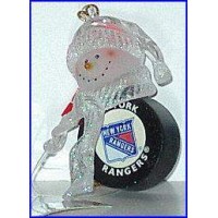 New York Rangers 3in PowerPlay Snowmen