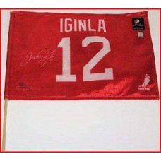 Jerome Iginla Team Canada Flag