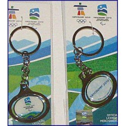 Paralympics Pewter Keychain 