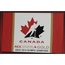 SOCHI Gold 3x5 Team Canada Flag