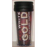 Acrylic Tumbler w\wrap insert Sochi Gold