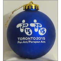Decorative Toronto Pan Am Primary Logo 2015 Ornament