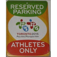 Pan Am Games Mascot Wall Sign