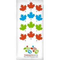 Toronto 2015 Pan American Games Maple Leaf Beach Towel