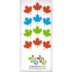 Toronto 2015 Pan American Games Maple Leaf Beach Towel