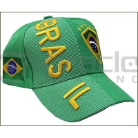 3D Brazil Cap - Green