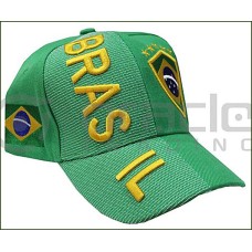 3D Brazil Cap - Green