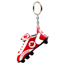 Canada Shoe Soccer Keychain