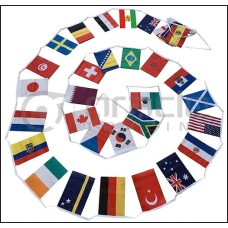 World Soccer String Flag World Soccer String Flag