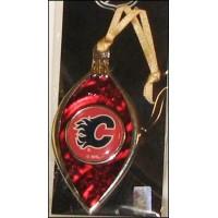 Calgary Flames Sparkle Ornament