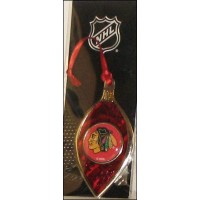 Chicago Black Hawks Sparkle Ornament
