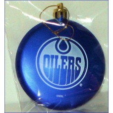 Edmonton Oilers Disk Shatterproof Tree Ornament