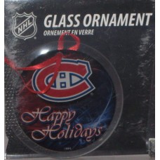 Habs English Hanging Glass Ornaments