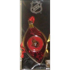 Ottawa Senators Sparkle Ornament