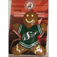 Saskatchewan Roughriders Gingerbread Man