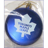 Toronto Maple Leafs Disk Shatterproof Tree Ornament