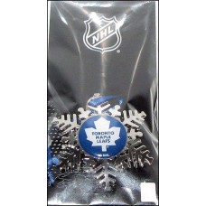 Toronto Maple Leafs Snowflake Ornament