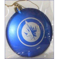 Winnipeg Jets Disk Shatterproof Tree Ornament